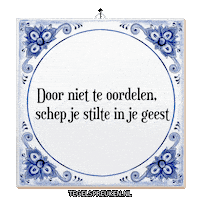 Humor Focus Sticker by Tegelspreuken.nl