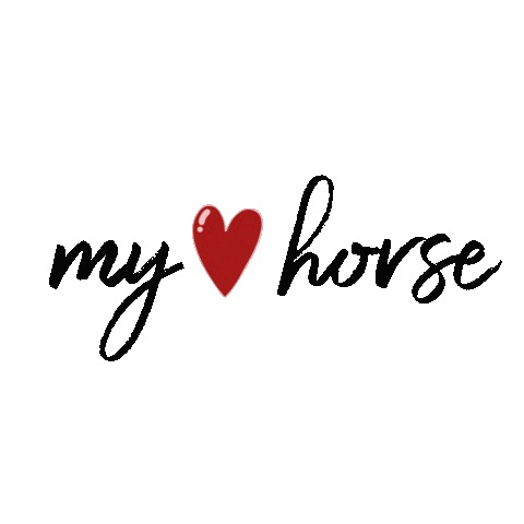 Heart Horse Sticker