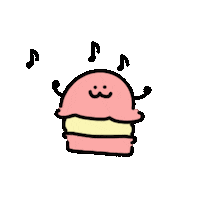 Macaron 신나 Sticker