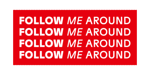 Follow Me Around Sticker by Henkel