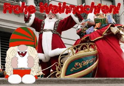 German Language Christmas GIF