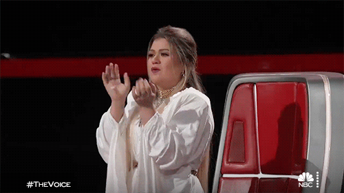 Kelly Clarkson Nbc GIF by The Voice