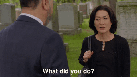 what did you do cbc GIF by Kim's Convenience