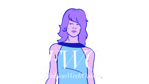 Fashion Show Runway Sticker by fashionweekonline