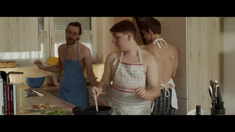 Dancing Cooking GIF by Mindblind