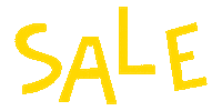 Typography Sale Sticker by Lea Linin