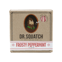 Candy Cane Peppermint Sticker by DrSquatchSoapCo