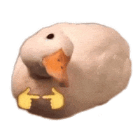 Duck Uzb Sticker