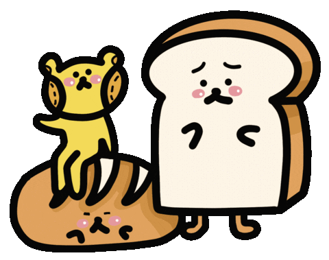 Food Bread Sticker by Playbear520_TW