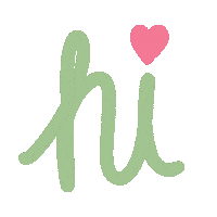Heart Hello Sticker