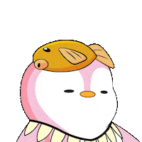 Friends Hello Sticker by Pudgy Penguins