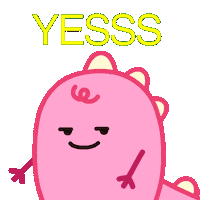 I Know Yes Sticker by DINOSALLY