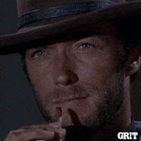 Clint Eastwood Beard GIF by GritTV