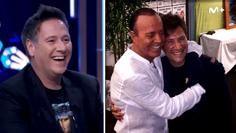 Julio Iglesias Abrazo GIF by Movistar Plus+