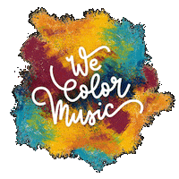 wecolormusic alan wcm wecolormusic we color music Sticker