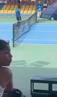 Tennis Player Slaps Opponent After Loss