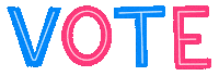 Voting Election Day Sticker by Rainbow Brains