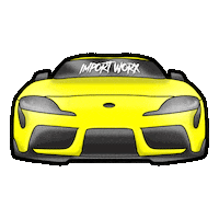 Cars Toyota Sticker by ImportWorx