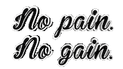 Working Out Sticker