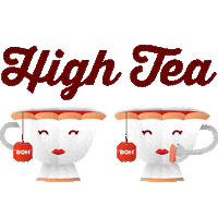 tea time break Sticker by BOH Tea