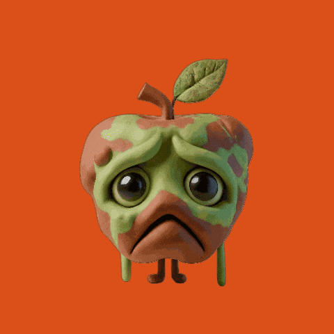 Sad Apple GIF