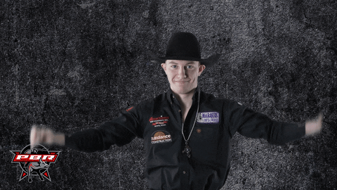 we did it yes GIF by Professional Bull Riders (PBR)