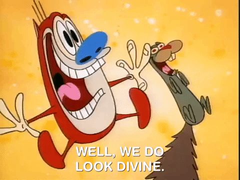 ren and stimpy nicksplat GIF