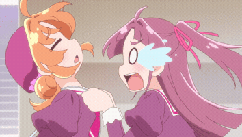 Scared Magical Girl GIF