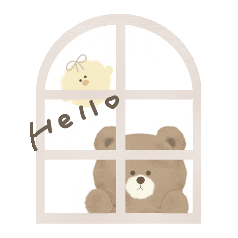 Hello Sticker by fuwakuma.yuco
