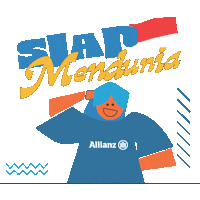 Support Olympic Sticker by Allianz Indonesia