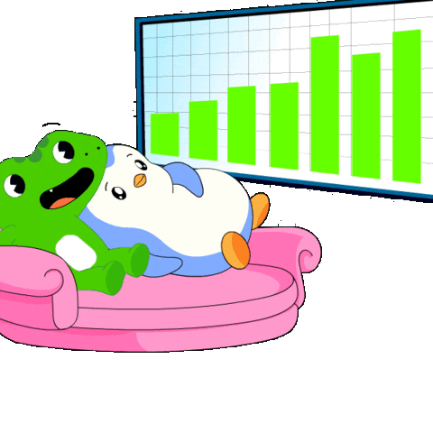 Crypto Penguin Sticker by Pudgy Penguins