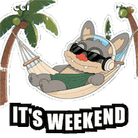 Happy Sunday Morning Sticker