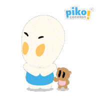 sad sticker by Piko Cocoton