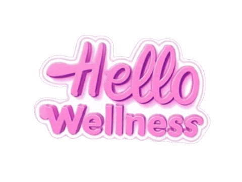 Good Health Hello Wellness Sticker by BelliWelli
