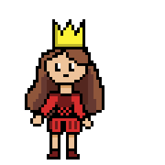 Princess Running Sticker