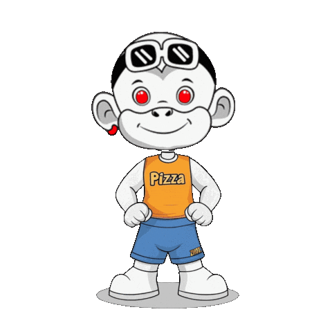 Pizza Time Sticker by Zhot