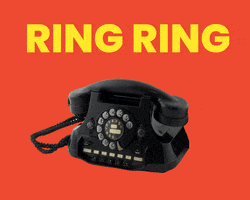 Call Me Ring GIF by Design Museum Gent