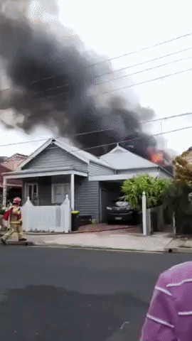 Family Business Engulfed by Flames in Melbourne