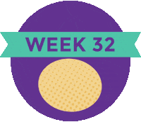 Pregnancy Baby Size Sticker by What to Expect