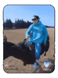 Love You Horse Sticker