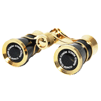 race binoculars Sticker by MIMCO