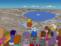 happy lisa simpson GIF