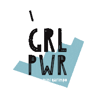 minigarimpo girl power girlpower mini Sticker