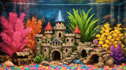 Fish Tank Cute Animals GIF by TeaCosyFolk