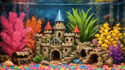 Fish Tank Cute Animals GIF by TeaCosyFolk