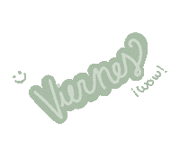 Friday Love Sticker by CuchiCuchi