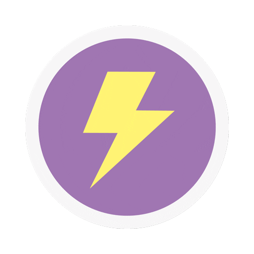 Lightning Dots Sticker by LEGO