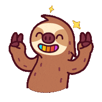 Happy Good Vibes Sticker by Sloooths