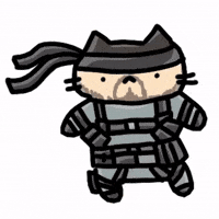Metal Gear Solid Cat GIF