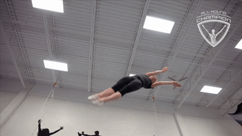 allroundchampiontv giphyupload olympics trampoline arc GIF